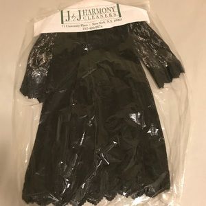 H&M size 8 Black Lace Dress/Tunic, Worn Twice